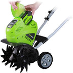 Greenworks 40V 10" Cordless Tiller / Cultivator, Tool Only