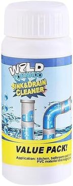 Dodorado Wild Sink and Drain Cleaner Powder,Powerful Foaming Pipe Cleanser Powder - Kitchen, Bathroom Drain Opener for Clog Prevention (1 PCS)