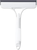 3 in 1 Spray Squeegee, 3 in 1 Window Cleaning Scraper, Window Squeegee with Spray, WindowSqueegee Cleaner Tool with SprayBottle for Glass, Flooring and Tiles, etc (White)