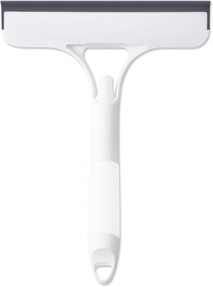 3 in 1 Spray Squeegee, 3 in 1 Window Cleaning Scraper, Window Squeegee with Spray, WindowSqueegee Cleaner Tool with SprayBottle for Glass, Flooring and Tiles, etc (White)