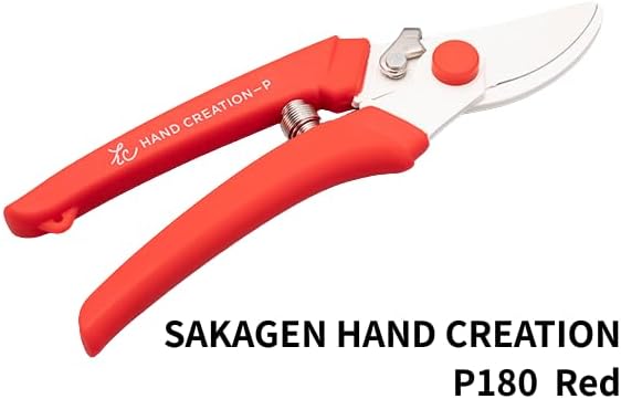Pruning shears Made in JAPAN Garden Scissors Flower Shears SAKAGEN HAND CREATION P-180 (Atmos Green)