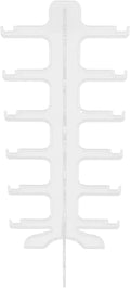 VICASKY Multi-Layer Sunglasses Organizer Stand 6-Tier Plastic Glasses Display Rack Eyewear Storage Shelf Countertop Holder for Home and Office