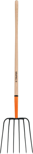 TRUPER BPJ-6 6-Tine Manure Fork 13" (33cm)