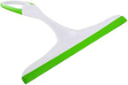 Set of 8 Black Duck Brand Slim Design 9.5" x 9" Window Shower Glass Squeegee Assorted Colors (8)