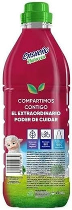 ENSUEÑO Naturaleza Fabric Softener, Mandarin Scent, Natural Extracts, 740ml, 3 Pack