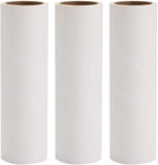 windson 3 Pack 6.3 Inch Wide Large Lint Roller Refills (1.5In Inner Diamerter), Supersize Extra Sticky Roller Refills for Pet Hair Removing(180 Sheets)