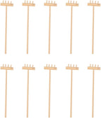 DOITOOL Mini Zen Garden Tool Rake Set, 10pc Sand Rake Tool, Meditation Feng Shui Decor Accessories for DIY Home Office Tabletop Decor