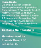 Phoenix Rose Wrinkle Release and Static Removal Spray - Fresh Scent - 3 oz Spray Bottle - TSA Travel Compliant - (Pack of 2) - (Packaging may vary)