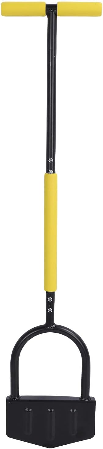 Half Moon Edger Lawn Tool, Lawn Edgers with Soft Handle, Manual Lawn Edger for Grass, Borders Sidewalks, Driveways, Gardens