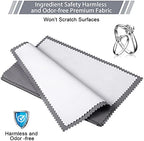 Breling 30 Pcs Silver Jewelry Polishing Cloths 6 x 8 inches Jewelry Cleaning Cloth Sterling Polish Cloths for Jewelry