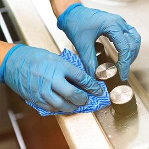 JEBBLAS Reusable Handi Wipes Disposable Cleaning Towels and Dish Cloths, 100 Count/Pack, Red