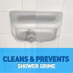 Wet & Forget Shower Cleaner Spray, Fragrance-Free Weekly Bathroom Cleaner, No Scrubbing Needed, Bleach-Free, Multi-Surface Bathroom Spray, Cleaning Supplies Essential. 64 fl oz