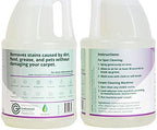Naturama, All Natural Carpet Cleaner, Eco-Friendly EPA Registered. Made in the U.S. - Carpet Shampoo - Stain Remover - Cleaning Solution (1gal 4 Pack)
