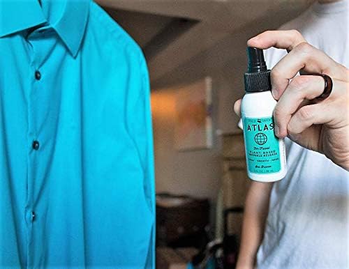 Cold Iron Wrinkle Release Spray for Clothes. 32 fl oz. Citrus Mint & Atlas Travel Size 3 fl oz Sea Breeze. Fast, Easy to Use Ironing Alternative. Spray, Smooth, Hang. Award Winning