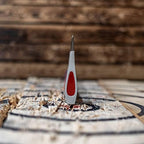 The Patriot: World Axe Throwing League Premium Competition Throwing Axe & Multi-Purpose Camping Axe or Wood Splitting Axe with Rubber and Fiberglass Handle