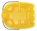 Rubbermaid Commercial Products WaveBrake 26 Qt. Side-Press Mop Bucket and Wringer Combo on Wheels, Yellow, for Professional/Industrial/Business Heavy-Duty Floor Cleaning/Mopping