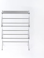 Displays By Jack Portable Collapsible Clothing Dryer Rack, Foldable Drying Rack for Clothes, Lingerie, Towels, Linens, Laundry Home Apartment Must Haves, Metal Chrome Finish