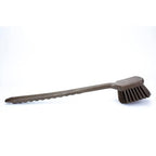 SPARTA 40501EC01 Plastic Large Scrub Brush, Kitchen Brush, Utility Brush With Long Handle For Cleaning, 20 Inches, Brown, (Pack of 6)
