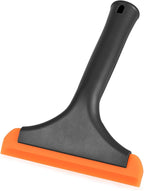 Gomake Small Silicone Squeegee Window Shower Squeegee,Auto Water Blade Squeegee for Shower Glass Door,Car Windshield, Window, Mirror, Bathroom,Countertop Cleaning-Black