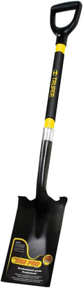 Truper 31202 Tru Pro Garden Spade, Fiberglass D-Handle, 29-Inch