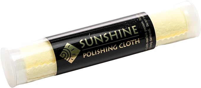 Sunshine 1 Polishing Cloths Jewelry Cleaner Tube Silver Brass Gold Copper