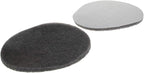 Utoolmart 1200-Grits 7 Inch Scrubber Scouring Pads Flocking Scuff Pads-Multipurpose, Drill Scuffing Disc Hoop and Loop Surface Conditioning Disc Gray 8pcs