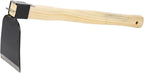 Acouto Garden Weeding Hoe Hoe Ergonomic Wooden Handle Carbon Steel Lightweight Garden Weeding Home Heavy Duty, Lawn & GardenGardening & Lawn Care/ToolsHoes