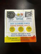 Eco Spinz Garbage Disposal Soap for Cleaning Kitchen Sinks and Drains 6 ct. Lemon & 6 ct. Orange Citrus Scent