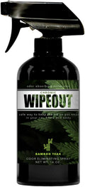 Chronic Wipeout Smoke Odor Eliminator Spray For Strong Odor - Highly Effective for Deodorizing Homes, Clothes, Cars, Office, Hands, & Hair from Smoke Smells - 1 16 oz Bottle Bamboo Teak Fragrance
