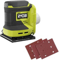 RYOBI ONE+ 18V Cordless 1/4 Sheet Sander (Tool Only), PCL401B, Green
