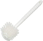 SPARTA 4050000 Nylon Utility Scrub Brush, Cleaning Brush, Utility Brush With Hanging Hole For Kitchen, Restaurant, Home , 20 Inches, White, (Pack of 12)