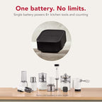 KitchenAid Go™ Cordless Kitchen Vacuum - Battery Included, KKVR121, Porcelain White
