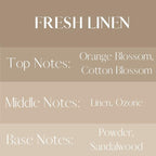River Birch Fresh Linen Scented Linen and Room Spray | Home Fragrance | 4 oz Glass Amber Bottle | Luxury Signature Scent | Handmade in Texas