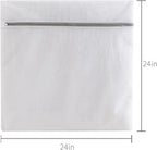 Lingerie bags for laundry(3Pcs,24 X 24inch),large mesh laundry bags,Delicates Bags for Washing Machine
