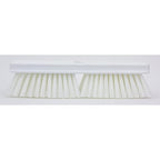 SPARTA Plastic Floor Scrub Brush, Brush Head Only, Deck Brush with ACME Standard Thread Fitting for Deck, Industrial Kitchens, and Hospitals, 10 Inches, White, (Pack of 6)