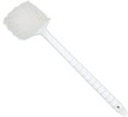 SPARTA 4050000 Nylon Utility Scrub Brush, Cleaning Brush, Utility Brush With Hanging Hole For Kitchen, Restaurant, Home , 20 Inches, White