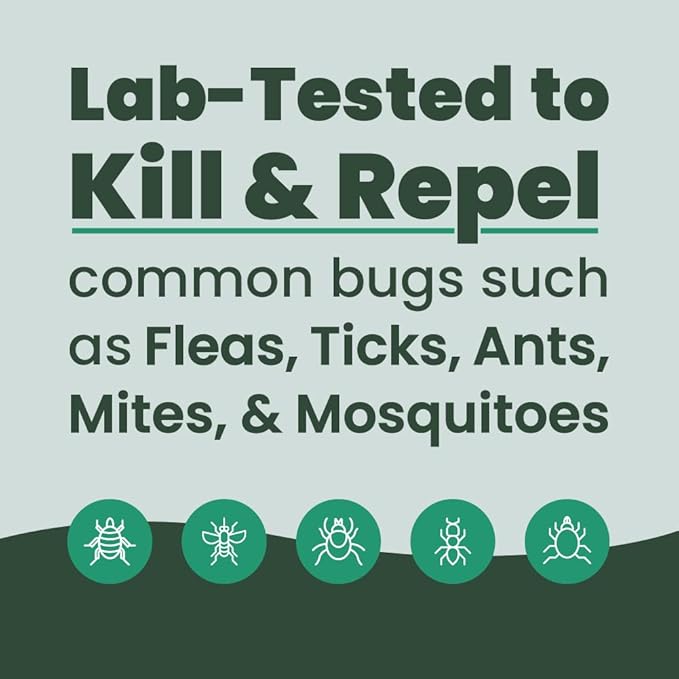 Cedarcide Outdoor Bug Spray | Kills & Repels Mosquitoes, Ticks, Fleas, Mites & More with Natural Essential Oils | Family & Pet-Safe | PCO Choice | Gallon