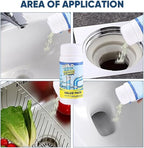 Dodorado Wild Sink and Drain Cleaner Powder,Powerful Foaming Pipe Cleanser Powder - Kitchen, Bathroom Drain Opener for Clog Prevention (5 PCS)