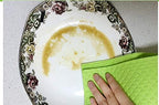 Reusable Cleaning Cellulose Sponge Cloths Absorbent Wipes Clean Kitchen Car Dish Eco-Friendly Dishcloth Hand Towel Auto - 2pack (10pcs) - Non Vacuum
