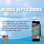 Hotrod Septic Tank Treatment - 12 Month Supply Extends Septic System Life and Prevents Costly Repairs - Industrial Grade - Easy to Use (12 Month, 4.00, Count)