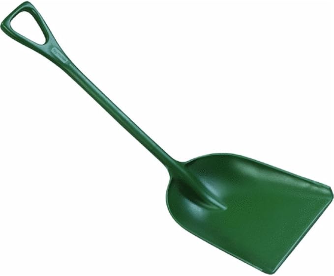 POLY PRO TOOLS P-6982G Tuffy Scoop Shovel, 4 lb, Green