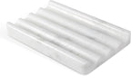 2 Pcs Marble Soap Holder, Soap Dish for Shower, Bathroom, Kitchen, Multi-Function Bar Soaps Holder, Soaps Saver with Water Ripple Design, Soap Tray(Namib Fantasy)