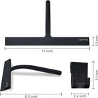 Silicone Rubber Blade & Hook Shower Window Squeegee 11" in Width Silicone Car Squeegee Bathroom Squeegee for Shower Squeegee for Shower Doors Car Window