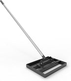 17" x 10" Lawn Leveling Rake with 78" Adjustable Stainless Steel Handle - Heavy Duty Grass Leveling Tool, Leveling rake for Lawn Care, Yard Leveler