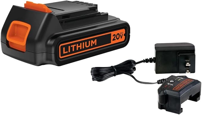BLACK+DECKER 20V MAX 68-Piece Cordless Drill and Home Tool Project Kit with Tool Storage Bag (LDX120PK)