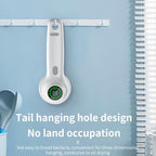 COO Electric Spin Scrubber, Cordless Cleaning Brush Scrubber, Home Power Scrubber for Cleaning Bathroom Kitchen, Cleaning Brush with 8 Replacement Heads Bathroom Cleaner (White, SX828)
