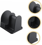 Angoily 2pcs Wall-Mounted Eyeglasses Bracket and Desktop Sunglasses Storage Stand Holder for Car and Home, Black Eyewear Organizer Rack