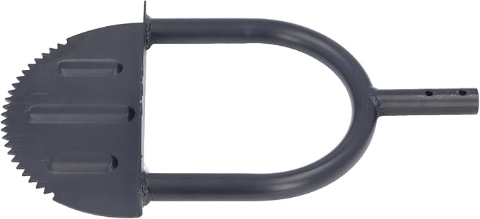 Saw Tooth Edger Half Moon Lawn Edger Sidewalk Grass Long Handled Step Edger for Garden Sidewalk Flower Beds