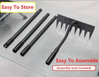 Manual Weeder Tool, 56" Weed Puller Tool with Sharp Blade, 11" Wide Heavy Duty Stand Weed Remover Gardening Hand Tool for Lawn, Yard, Patio and Backyard, Weeding Loosening Soil