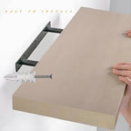 Self Drilling Plastic Drywall Anchors with Stainless Steel Screws Assortment Kit 100PCS, 50 Plastic Anchors and 50 Flat Head Screws, Dry Wall Anchors (100, #8)